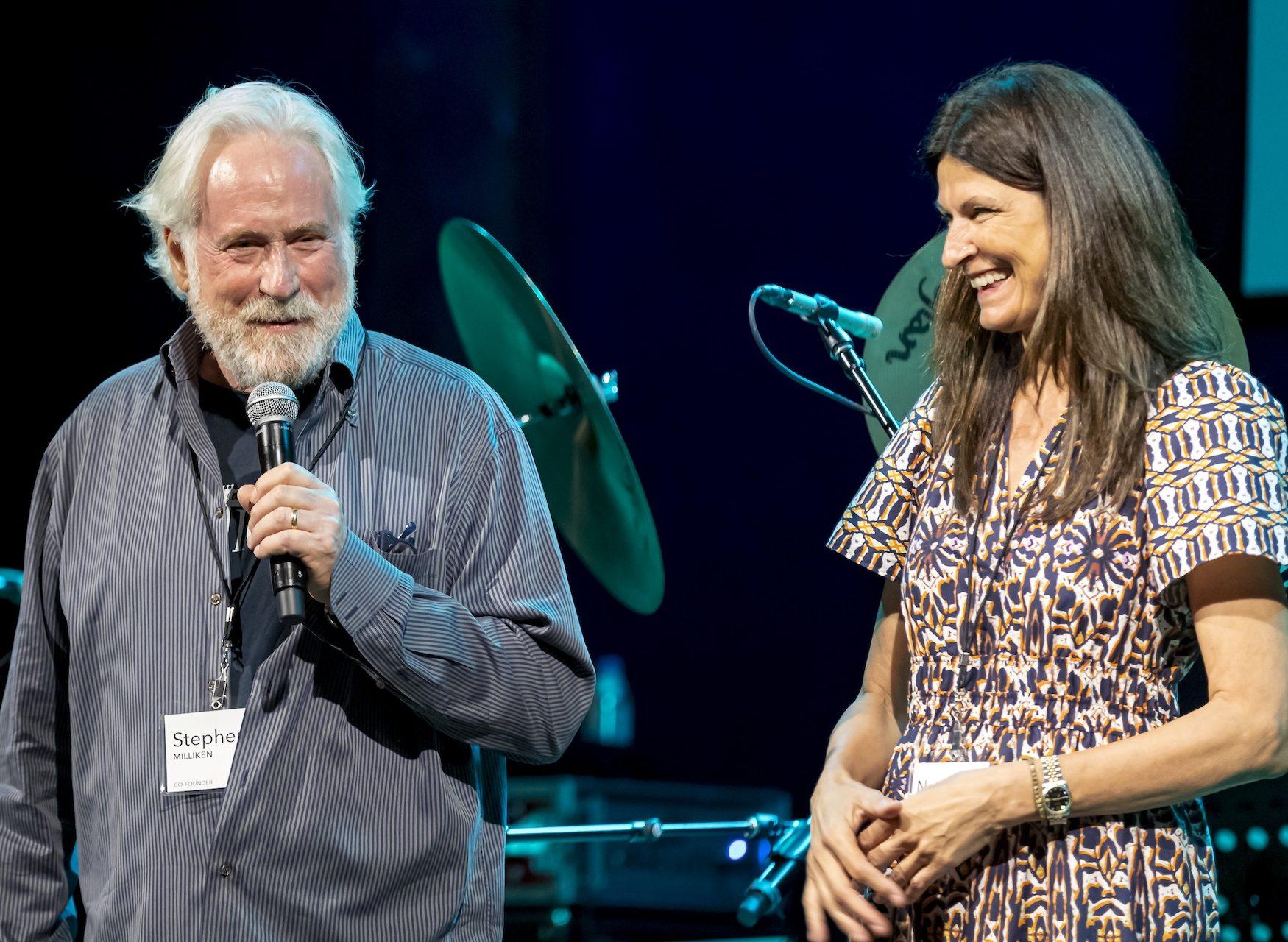 Steve Milliken, JusticeAid Founder; Natalie Jowett, Managing Director